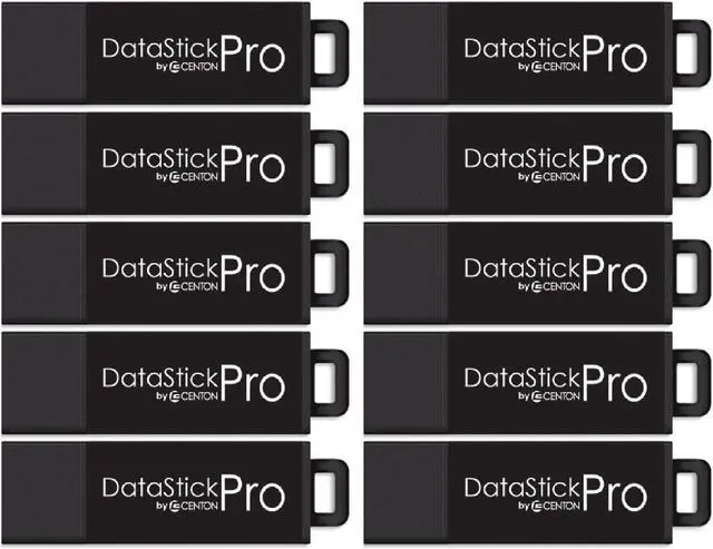 Alt view image 20 of 20 - Centon MP ValuePack USB 3.0 Pro (Black) , 32GB x 10
