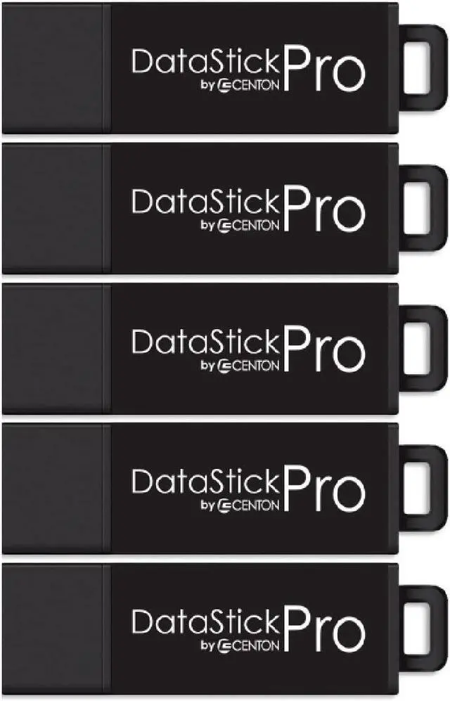 Alt view image 14 of 14 - Centon S1-U3P6-64G-5B Valuepack Usb 3.0 Datastick Pro (Black) , 64Gb, 5 Pack
