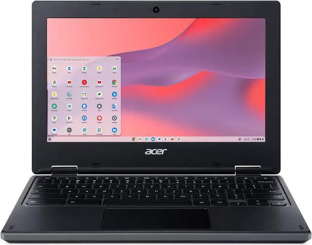 Alt view image 6 of 6 - Acer Chromebook 311 Laptop | AMD A-Series Dual-Core A4-9120C | 11.6" HD Display | AMD Radeon R4 Graphics | 4GB DDR4 | 64GB eMMC | 802.11ac WiFi 5 | Bluetooth 4.2 | Chrome OS | CB311-10H-42LY