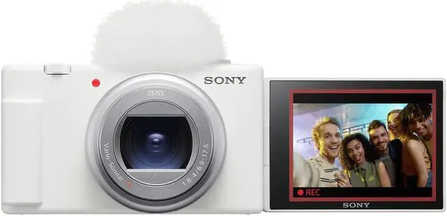 Alt view image 12 of 19 - Sony ZV-1 II Vlog Camera for Content Creators and Vloggers (White)