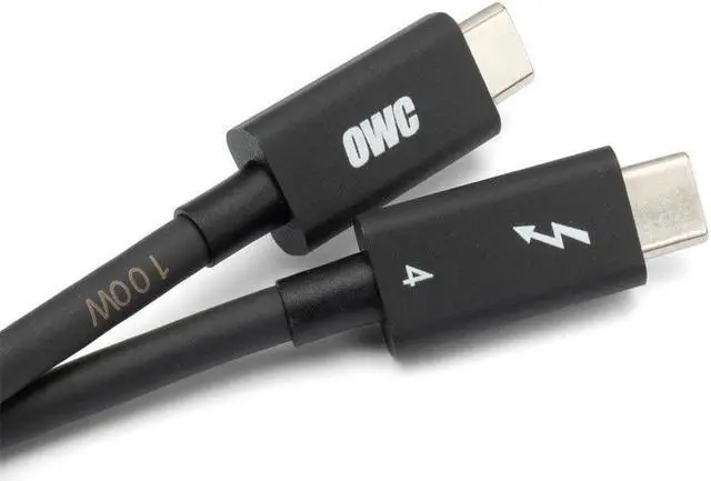 Alt view image 2 of 8 - OWC, 2.0 Meter (79") Thunderbolt 4/USB-C cable, Universal C to C, 40Gb/s, 100W Power