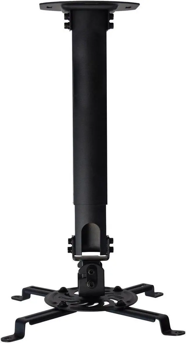 Alt view image 8 of 8 - VIVO Universal Extended Ceiling Projector Mount | Height Adjustable (Black)