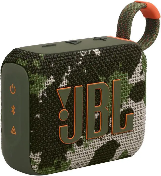 Alt view image 8 of 14 - JBL GO4SQUAD Go 4 Portable Bluetooth Speaker - Camo