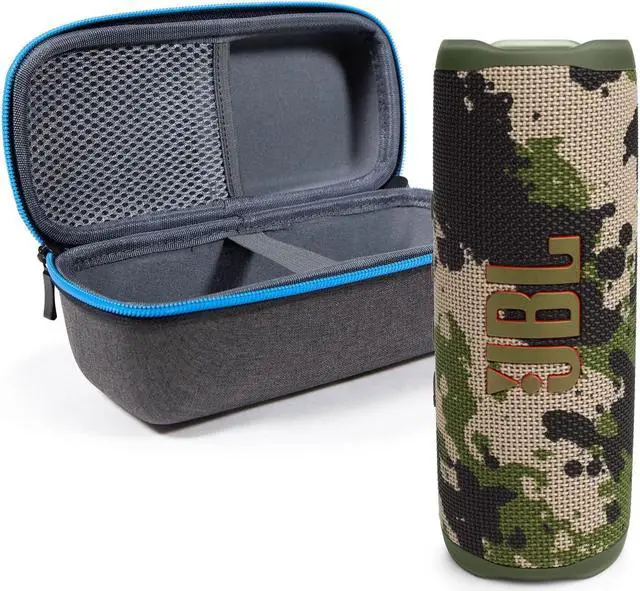 Alt view image 5 of 5 - JBL Flip 6 Squad Portable Bluetooth Speaker and Divvi Case Kit