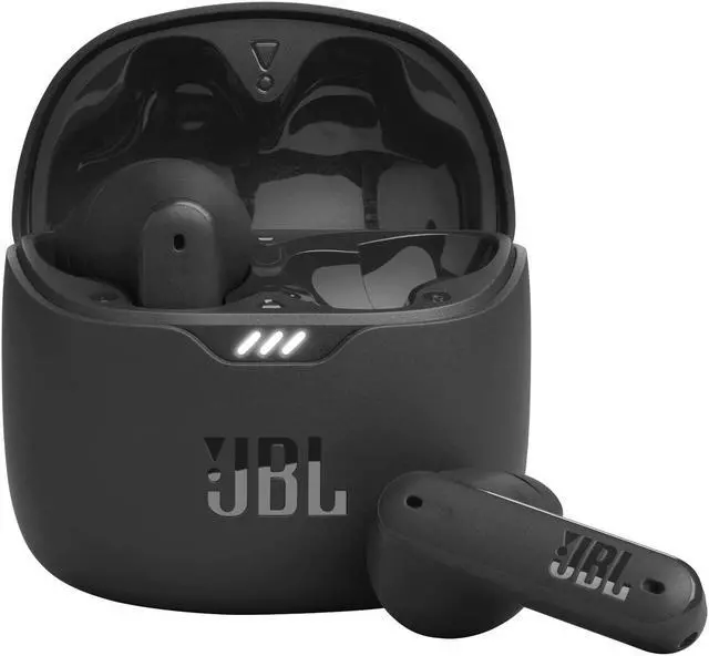 Alt view image 8 of 20 - JBL TFLEXBLK Tune Flex True Wireless Noise Cancelling Earbuds - Black