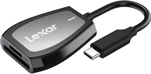 Alt view image 2 of 16 - Lexar Professional USB Type-C Dual-Slot Card Reader