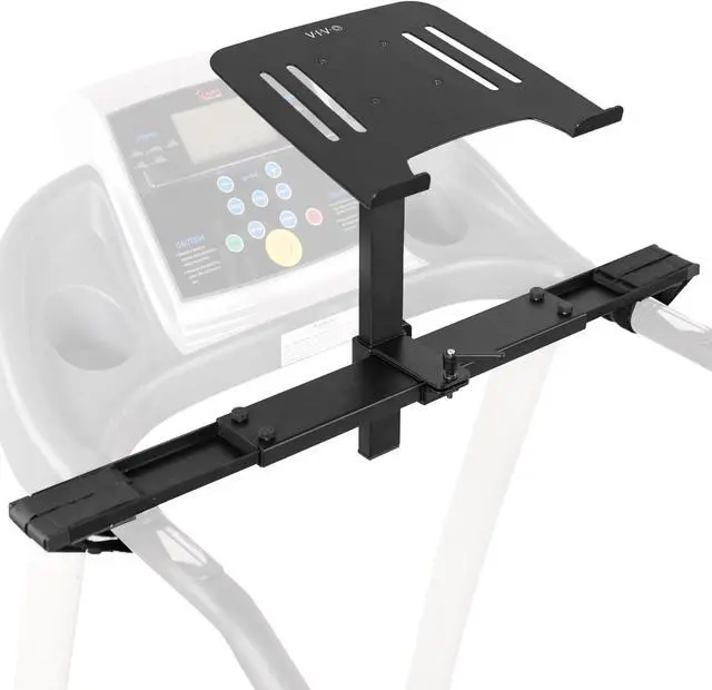 Alt view image 7 of 8 - VIVO Universal Laptop Treadmill Desk | Adjustable Ergonomic Notebook Mount Stand for Treadmills (STAND-TDML1)
