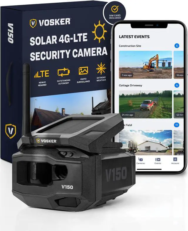 Alt view image 8 of 8 - Solar Powered LTE Mobile Security Camera (Verizon)