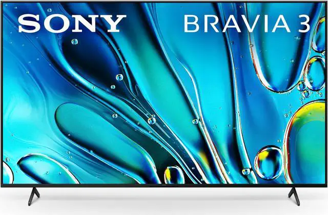 Alt view image 8 of 8 - Sony K75S30B 75 inch Bravia 3 4K HDR LED Smart TV