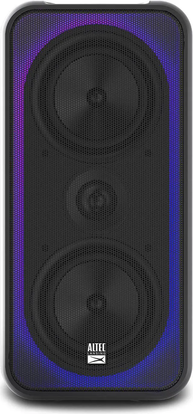 Main image of Altec Lansing Shockwave 200 Wireless Party Speaker 180W Bluetooth Speaker with a Long Lasting 12 Hour Battery  Multi LED Party Modes  Multiple bass Boost Modes  Party Sync  AM/FM Radio