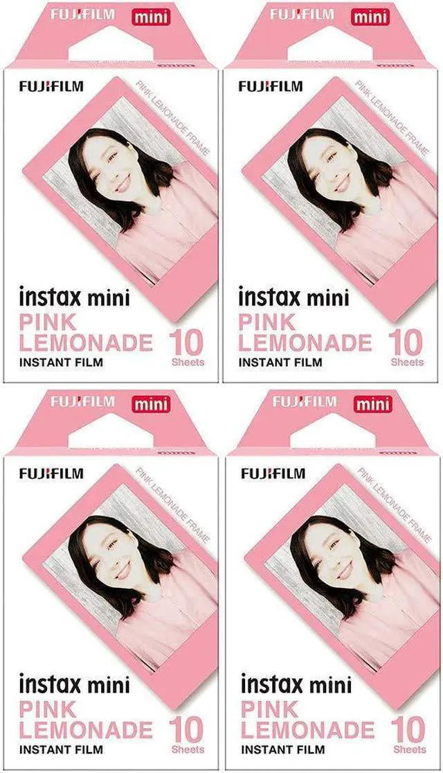 Main image of Mini Pink Lemonade Film, 10 Exposures (4 Boxes)