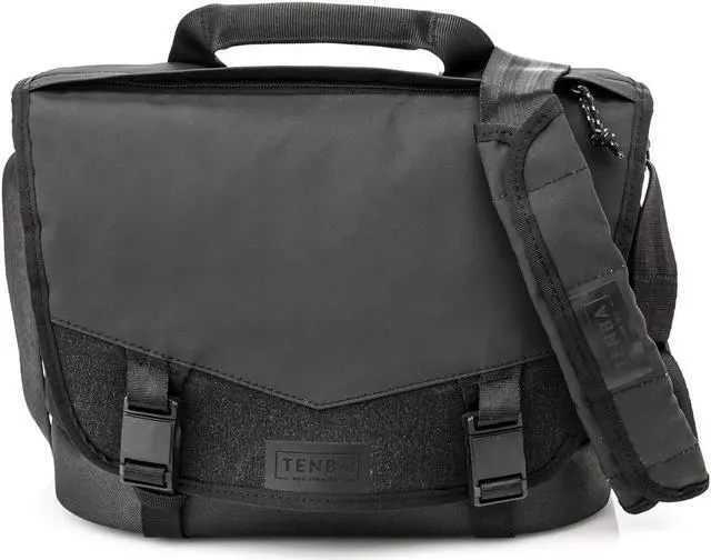 Alt view image 16 of 16 - Tenba DNA 9 Slim Messenger Bag, Black #638-570