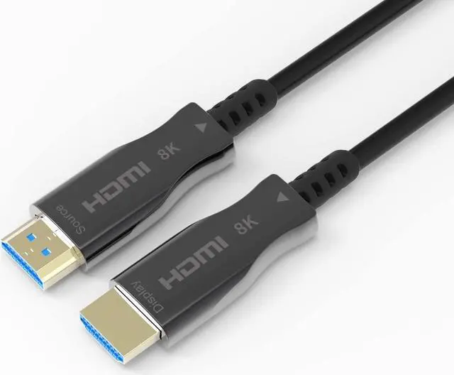 Alt view image 8 of 8 - 8K HDMI 2.1 Fiber Cable 10M 32.8 FT| J-Tech Digital Ultra High Speed 48 Gbps 4K @ 120Hz | 8K @ 60Hz Compatible with PS5 XBOX ROKU [JTECH-FCAB108K]