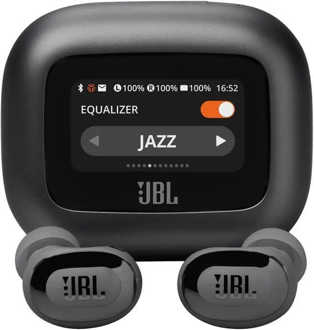 Alt view image 8 of 14 - JBL LIVEBUDS3BLK Live Buds 3 True Wireless Noise Cancelling Earbuds w/ Smartcase - Black