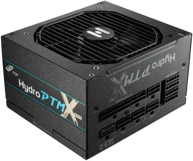 Alt view image 8 of 8 - FSP Hydro PTM X PRO 1200W 80 Plus Platinum Full Modular ATX 3.0 PCIe Gen 5. W/ 12VHPWR Cable Power Supply (HPT3-1200M-G5) Compact Size 1200W