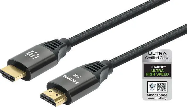 Alt view image 2 of 8 - HDMI CABLE ETHERNET 2M 8K/60HZ
