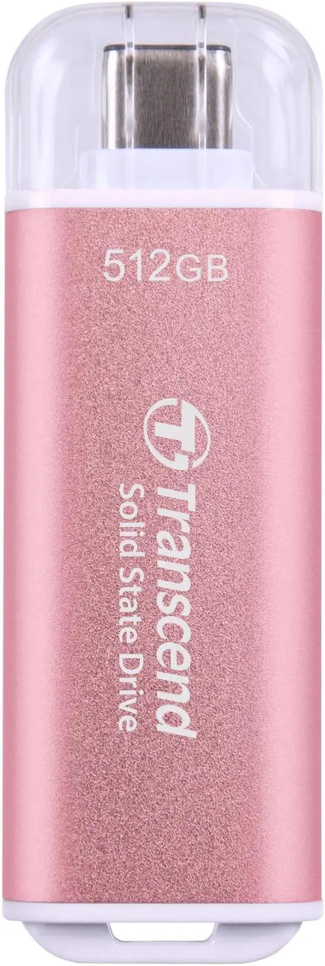 Alt view image 2 of 2 - Transcend TS512GESD300P 512GB External, Portable, USB Type-C Solid State Drive, with Speeds up to 1,050MB/s