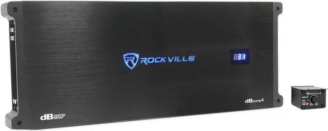 Main image of Rockville dBcomp4 Competition Mono Amplifier 3000w RMS! Car Audio Amp