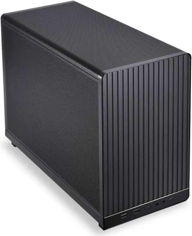 Alt view image 4 of 4 - Lian Li A3X.US mATX 26.3L micro form factor chassis and 10 x 120mm fans A3X.US