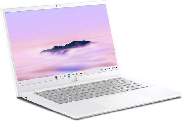 Alt view image 4 of 4 - ASUS Chromebook Plus CX34 Laptop, 14" Display (1920x1080), Intel® Core i3-1215U Processor, 8GB RAM, 256GB UFS Storage, ChromeOS, White, CX3402CBA-DH386-WH