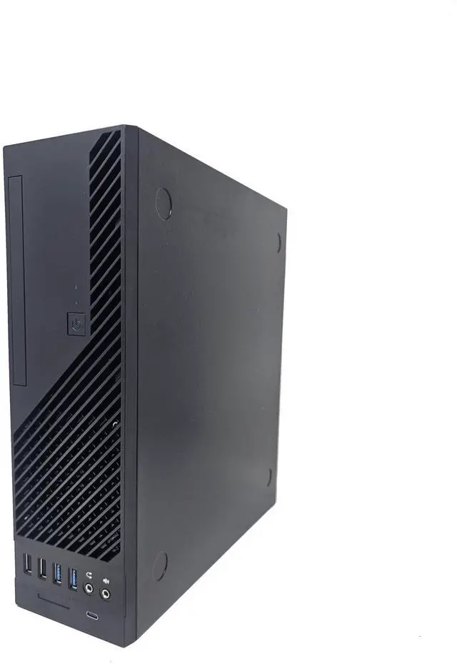Alt view image 7 of 7 - IN WIN CJ Series CJ712 Slim Chassis micro ATX 265 Watt (FlexATX) black USB/Audio