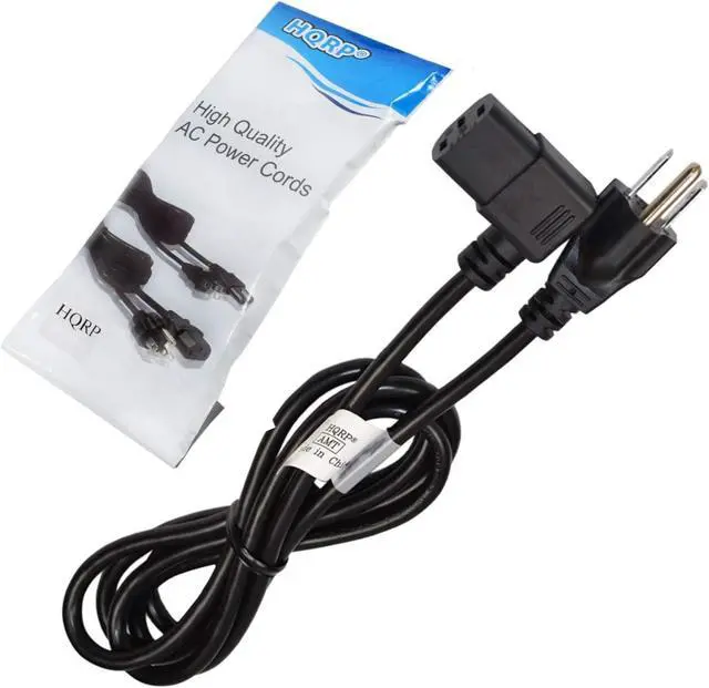 Main image of AC Power Cord Compatible with Samsung LN40A610A1R LN40A610A3R LN40A630M1F LN40A650A1F LN40A650A1H LN40A650A1R HDTV TV LCD LED Plasma DLP Mains Cable, UL Listed