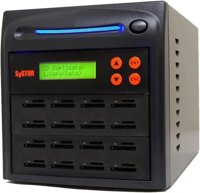 Alt view image 2 of 2 - Systor 1 to 15 SD / microSD Flash Memory Drive Card Duplicator / Copier