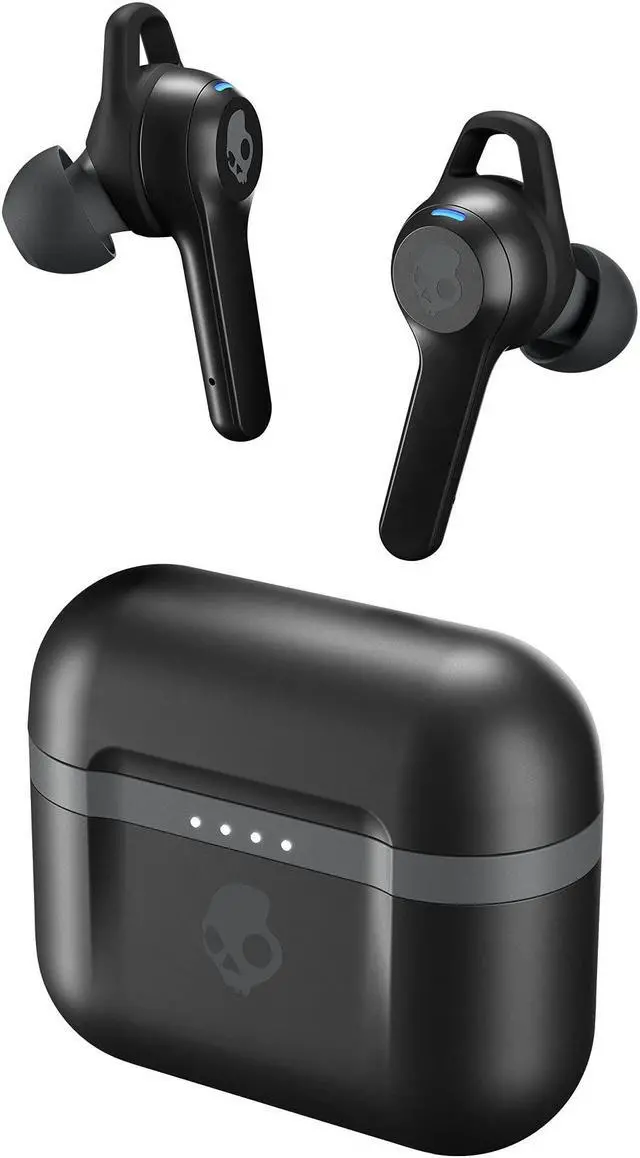 Main image of Skullcandy Indy Evo XT in-Ear Wireless Earbuds  30 Hr Battery  Microphone  Works with iPhone Android and Bluetooth Devices - Black