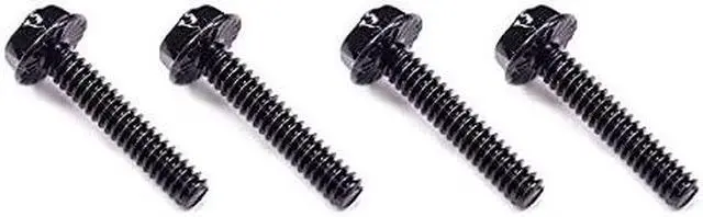 Main image of Xspc Radiator 18Mm Screw Set For 15Mm Fans, 6-32 Unc, Black, 16-Pack