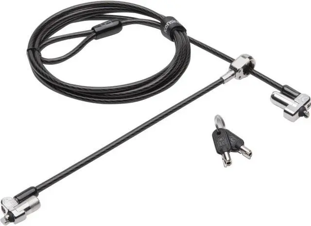 Alt view image 6 of 6 - KENSINGTON COMPUTER K67995WW N17 KEYED DUAL HEAD LOCK FOR DELL LAPTOPS. PRIMARY LOCK HEAD USING A UNIQUE LOCK