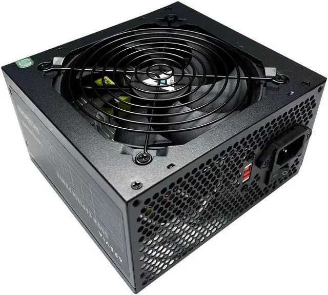 Alt view image 4 of 4 - apevia captain550 atx power supply with all black cables