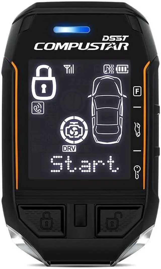 Alt view image 3 of 3 - Compustar 2WT11-WSSR 2-Way LCD Replacement Remote - 3 Mile Range