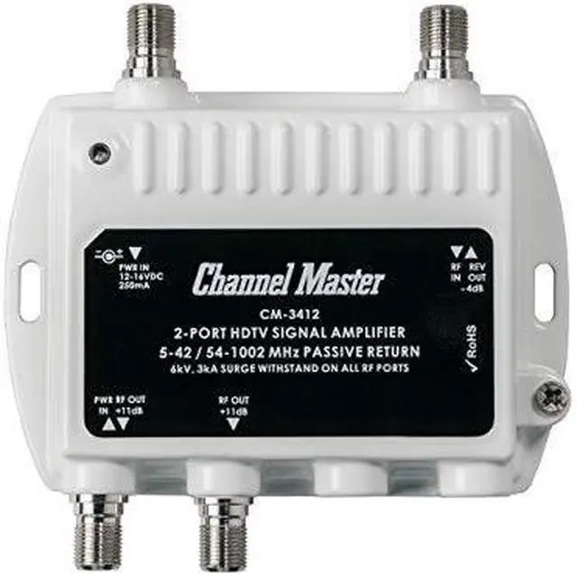 Alt view image 17 of 17 - Channel Master 3412 Ultra Mini Distribution Amplifier