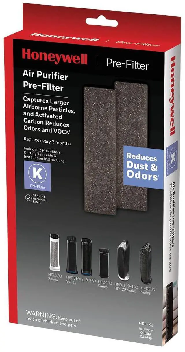 Alt view image 11 of 11 - Kaz Inc AirGenius PreFilter K 2pk