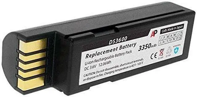 Main image of Replacement Battery for Zebra 3600 Series Scanners (DS3678, LI3678, LS3678). 3350 mAh