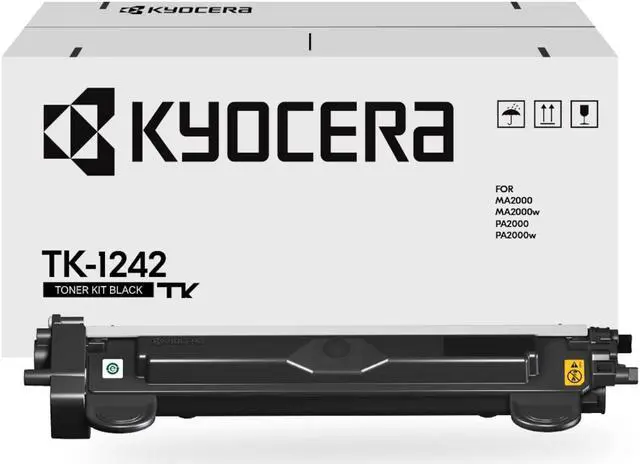 Main image of Kyocera Genuine Tk-1242 Black Toner Cartridge For Ma2000W / Ma2000 / Pa2000W / Pa2000 Laser Printers (1T02Y80Ux0)