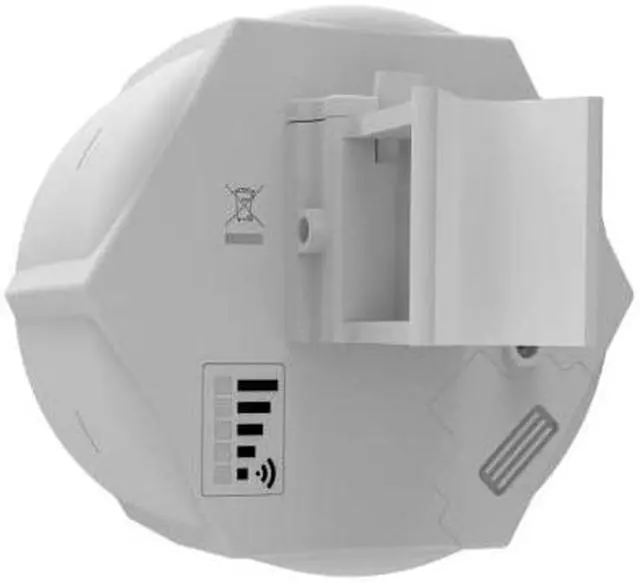 Alt view image 3 of 3 - MikroTik - RBSXTR&R11E-LTE6 - SXT LTE6 Kit with 9 dBi 60 degrees LTE Antenna, 650MHz CPU, 64MB RAM, 2x LAN (one with