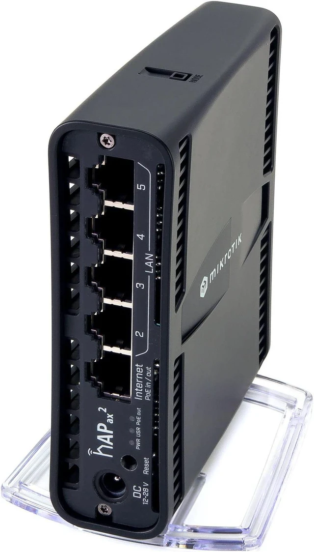Main image of Mikrotik Hap Ax2 C52Ig-5Haxd2Haxd-Tc International Ver Wifi6 Home Access Point