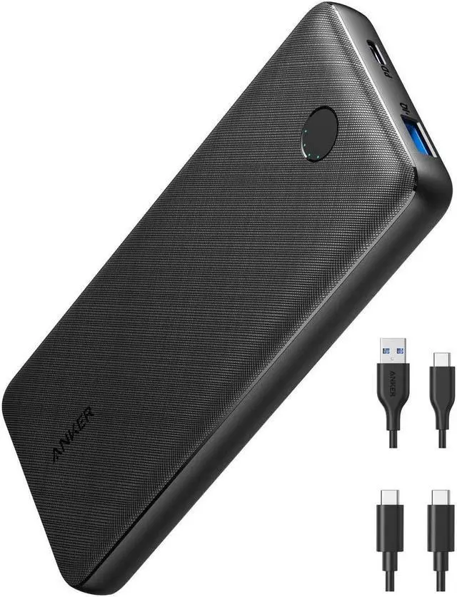 Alt view image 8 of 8 - Anker PowerCore Essential 20000 PD Portable Charger, 20000mAh USB-C Power Bank with 20W Power Delivery, Compatible with iPhone 12/12 Pro / 12 Pro Max / 8 / X/XR, Samsung, iPad Pro 2018, and More