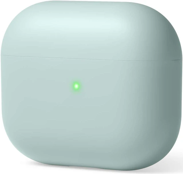 Main image of Liquid Hybrid Case for AirPods 3 Triple Layer Protection, Wireless Charging, Shock Resistant, Easily Cleaned (Mint)
