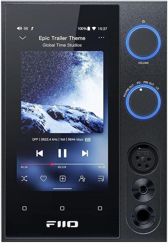 Main image of Fiio R7 Snapdragon 660 Desktop Android 10 Hifi Streaming Music Player Amp/Dac Es9068As Chip/Thxaaa 788 Headphone Amplifier Bluetooth 5.0 Dsd512 Spotify/Tidal/Amazon Music Support (Black)