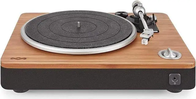 Alt view image 15 of 15 - House Of Marley Stir It Up Turn Table, EM-JT000-SB