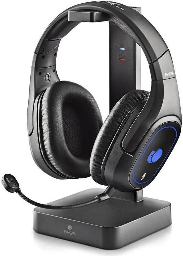 Alt view image 4 of 4 - NGS GHX-600 2,4GHz Wireless Gaming Headset, Stereo 7.1, Black