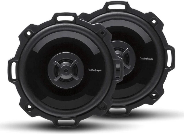 Main image of P142 Punch 4" 2-Way Coaxial Full Range Speakers - Black (Pair)