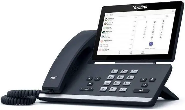 Alt view image 7 of 7 - Yealink TEAMS TOUCH IP PHONE SIP-T58TEAMS