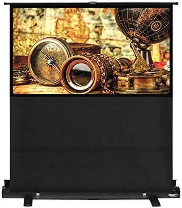Alt view image 3 of 3 - Buhl Matte White 80 Diagonal Portable Projection Screen