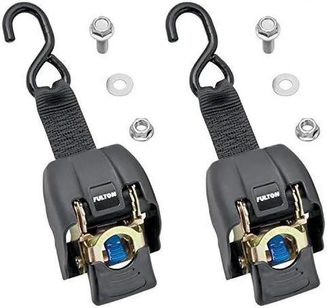 Alt view image 6 of 7 - Fulton Transom Ratchet Tie Down - 2" x 43" - 2-Pack