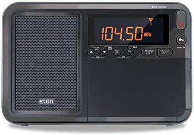Alt view image 14 of 14 - eton elite traveler am/fm/lw/shortwave radio with rds & custom leather carry cover