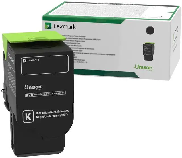 Alt view image 12 of 12 - Lexmark 78C10K0 Return Program Toner Cartridge - Black
