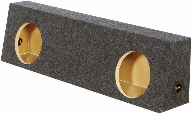 Main image of QPower Heavy Duty Dual 12Inch Truck Subwoofer Enclosure